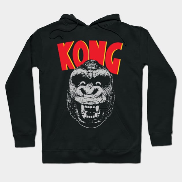 HUGE KING KONG HEAD Hoodie by KERZILLA